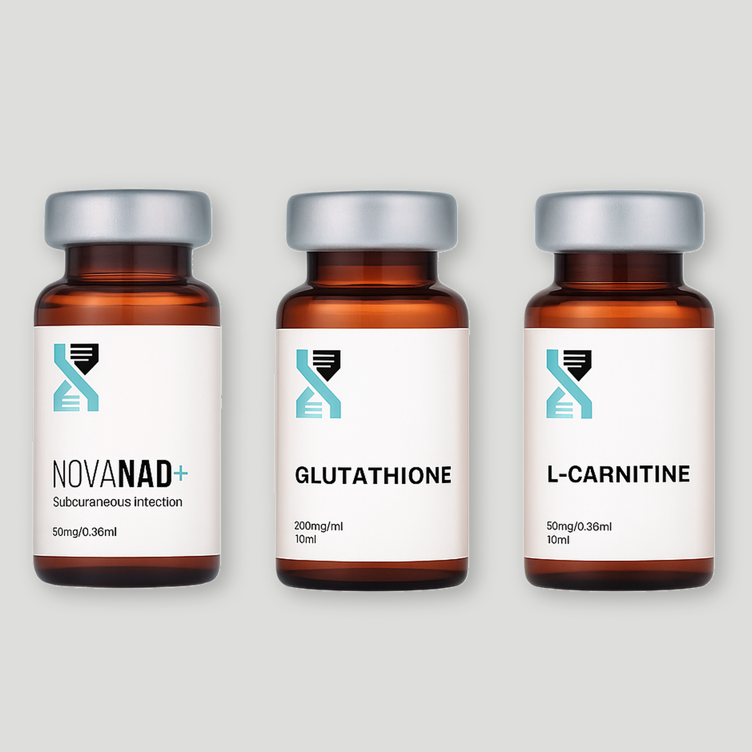 Wellness Pack (NAD+, Glutathione, L-Carnitine)